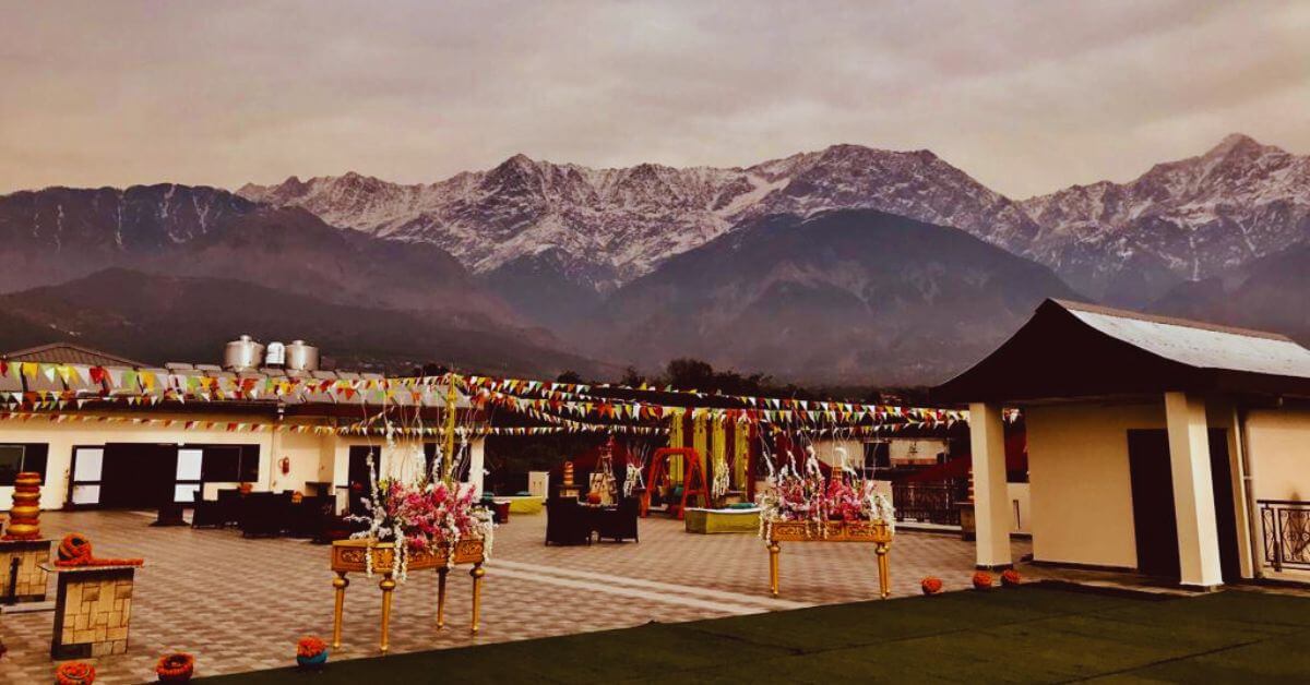 Celebrate love amidst the serene beauty of the Himalayas with a destination wedding in Dharamshala.