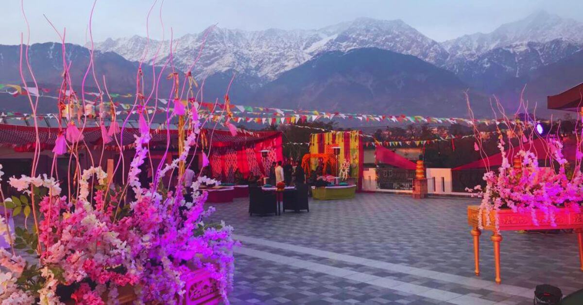 Celebrate love amidst the serene beauty of the Himalayas with a destination wedding in Dharamshala.