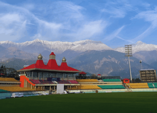 Match Day in the Mountains: Experiencing Live Cricket at HPCA Stadium, Dharamshala