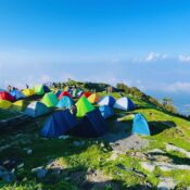 Experience the thrill of adventure as you trek in Dharamshala, surrounded by breathtaking Himalayan views and serene mountain trails.