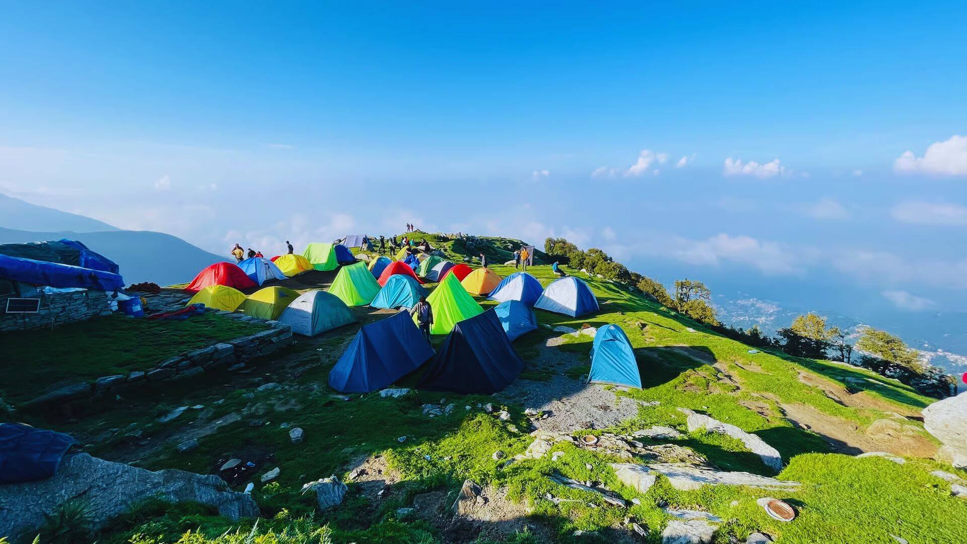 Experience the thrill of adventure as you trek in Dharamshala, surrounded by breathtaking Himalayan views and serene mountain trails.